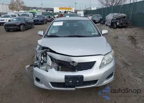 2009 Toyota Corolla Le z USA, uszkodzony, nr VIN 2T1BU40E69C181771